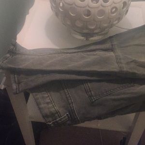 FREE PEOPLE velvet texture jeans